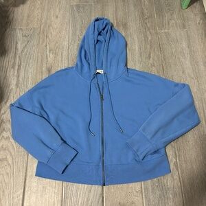 LIKE NEW! Women's Universal Thread Blue Zip Hoodie - XL